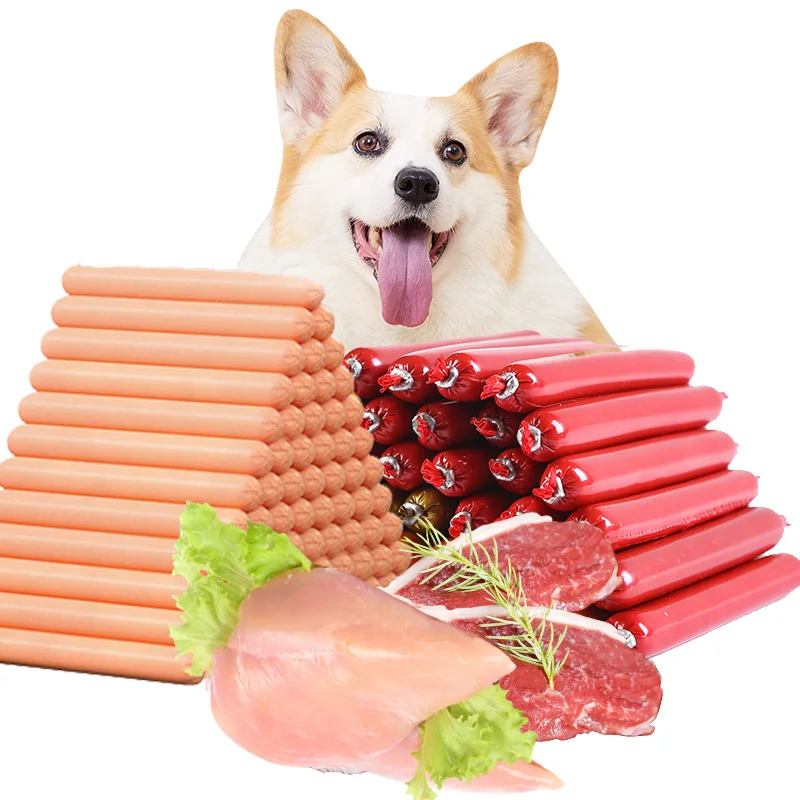 Factory direct supply OEM dog snack pet sausage dog treats pet snacks pet treats for dog