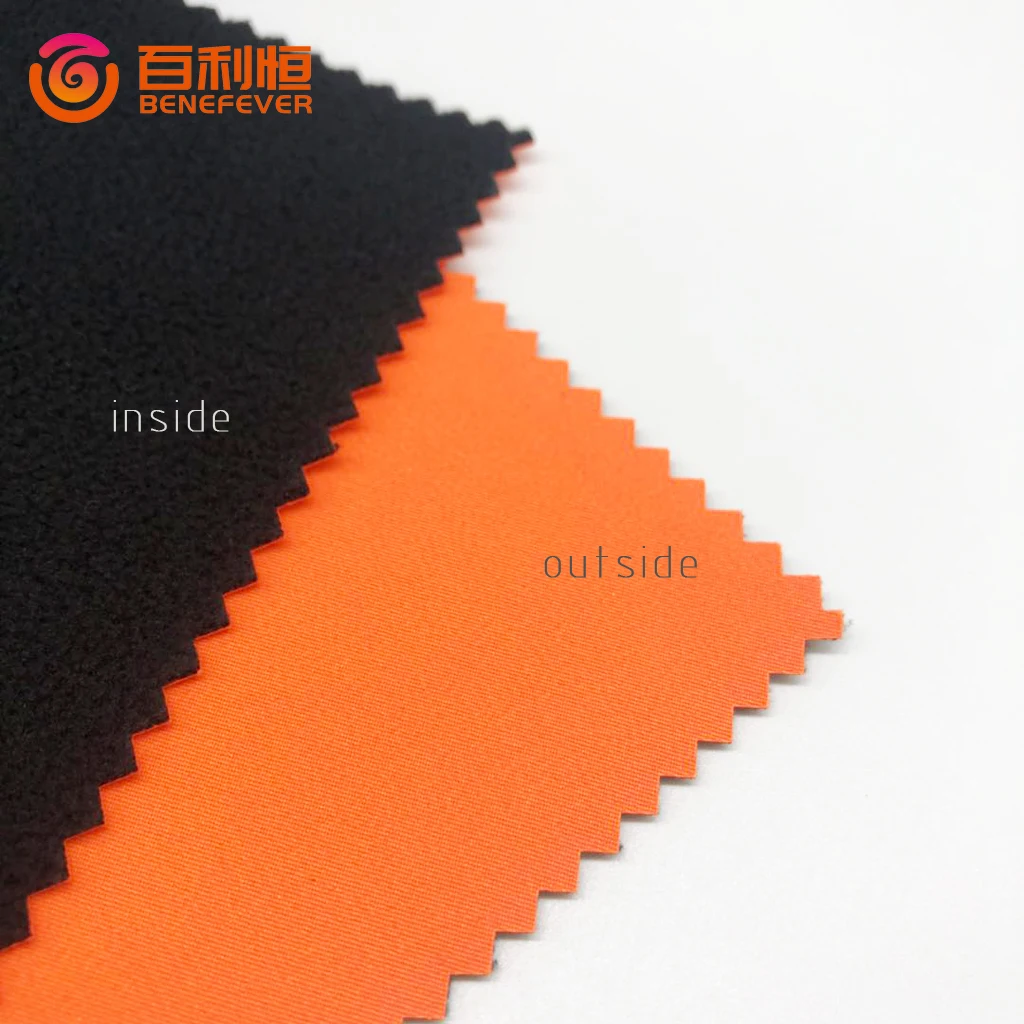 Nylon twill fabric 3-layer Nylon spandex custom fabric for thick jacket