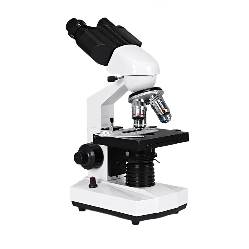 Binocular biological microscope education equipment 40X-1600X magnification microscope teaching microscopefor student