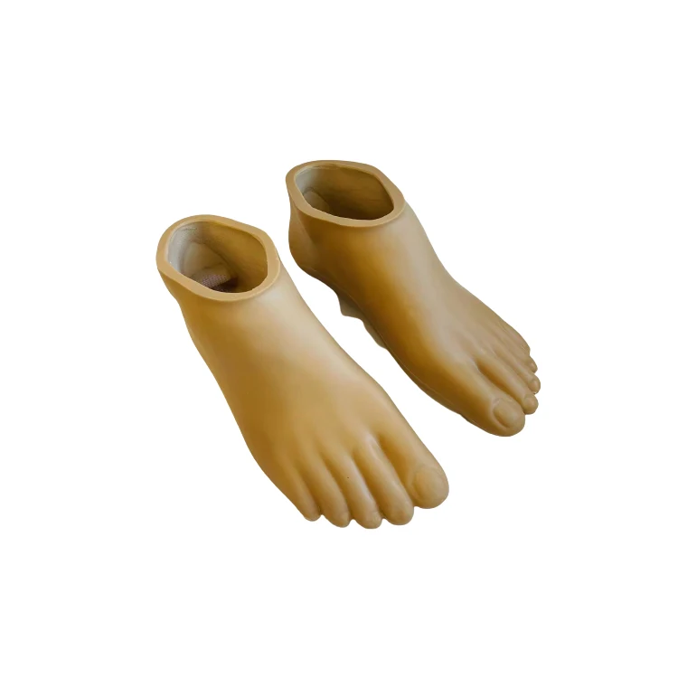 Develop Design Bottom Non-slip Prosthetic Foot Cover for Carbon Shell