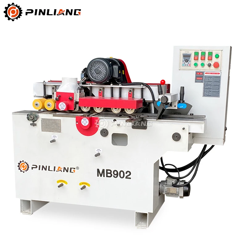 MB902 Automatic high efficient multi bars broom making machine Pinliang Multi pieces wood round rod making machine