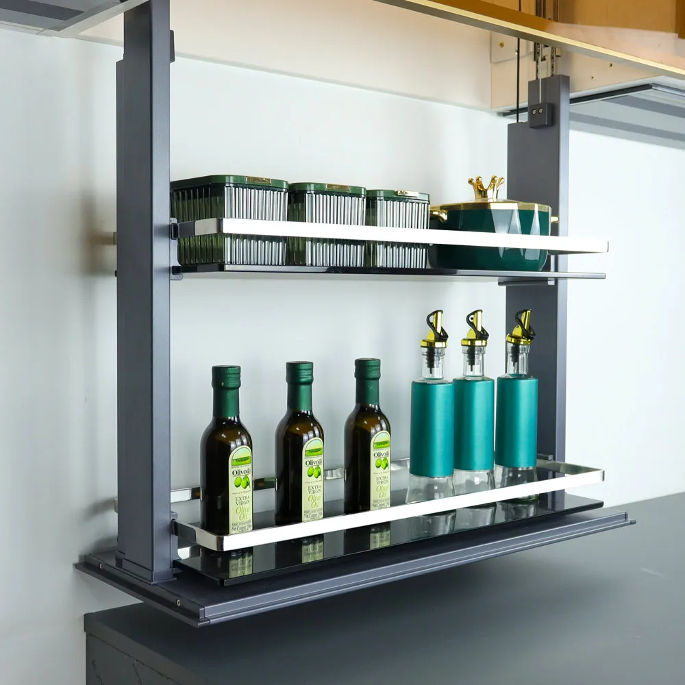 manufacturer smart kitchen hardware customized size cupboard lifter wholesale kitchen cabinet lift