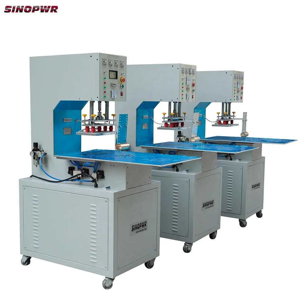 Round table HF pvc fabric plastic sealing hf welder