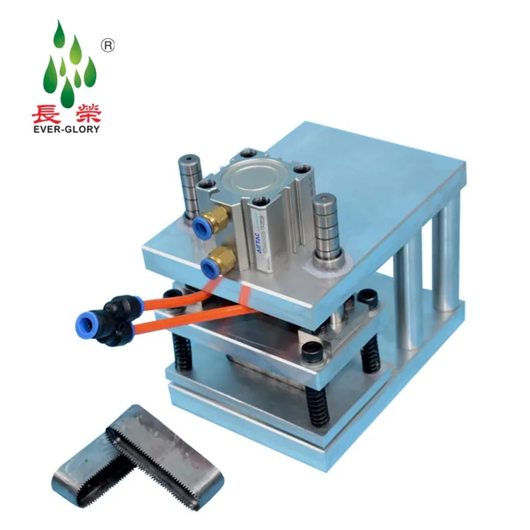 Дырокол с зубчатой ручкой для мешка LDPE