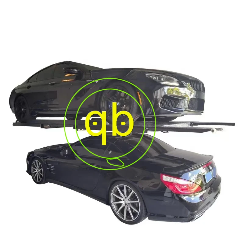 Single Post Car Parking Lift System One Pole Parking lifts For Vehicle SUV Hydraulic Home Mechanical Garage Equipment Platform