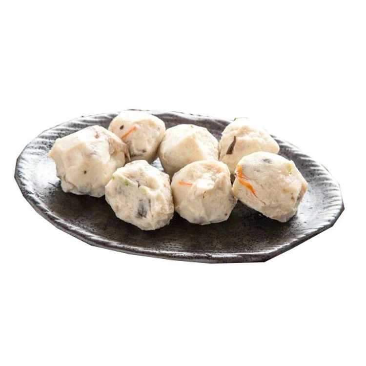 
High quality frozen food seafood large shiitake sailfish ball meatball for hotpot 
