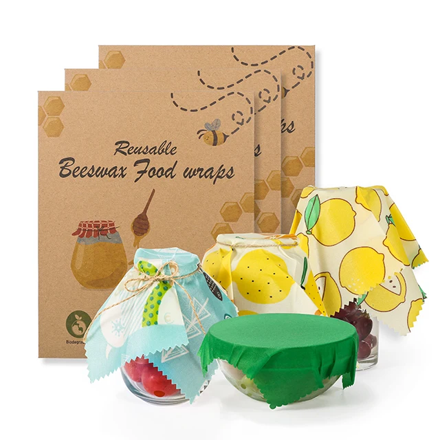 
Профессиональный производитель многоразовые пчелиный воск пищевая бумага 