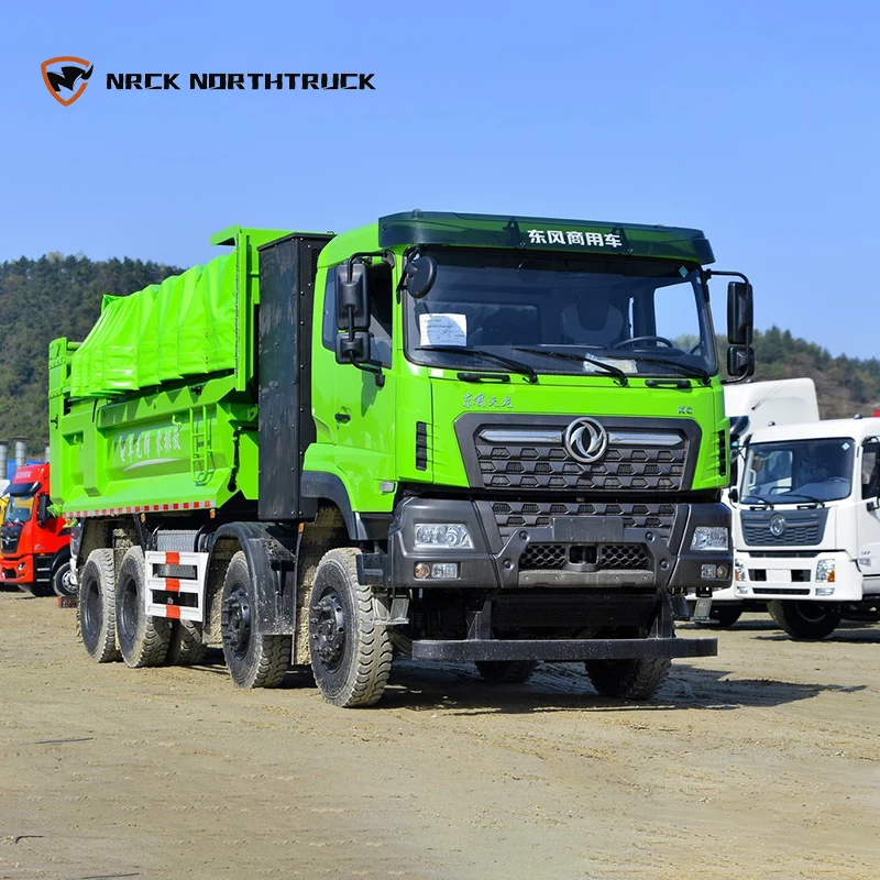 Factory Price Dongfeng Commercial Vehicle Tianlong KC 8X4 6-meter pure electric dump truck
