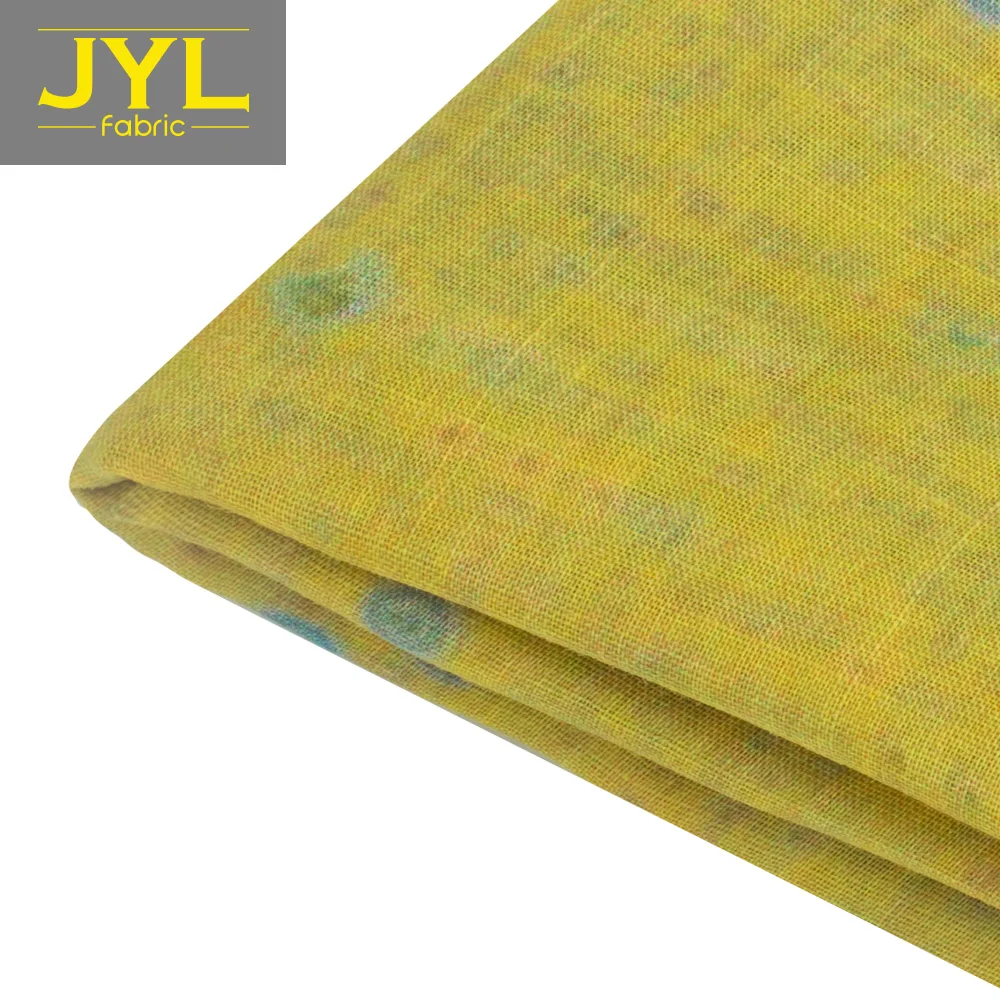 
JYL 100% ramie printed fabric RYH1064# 
