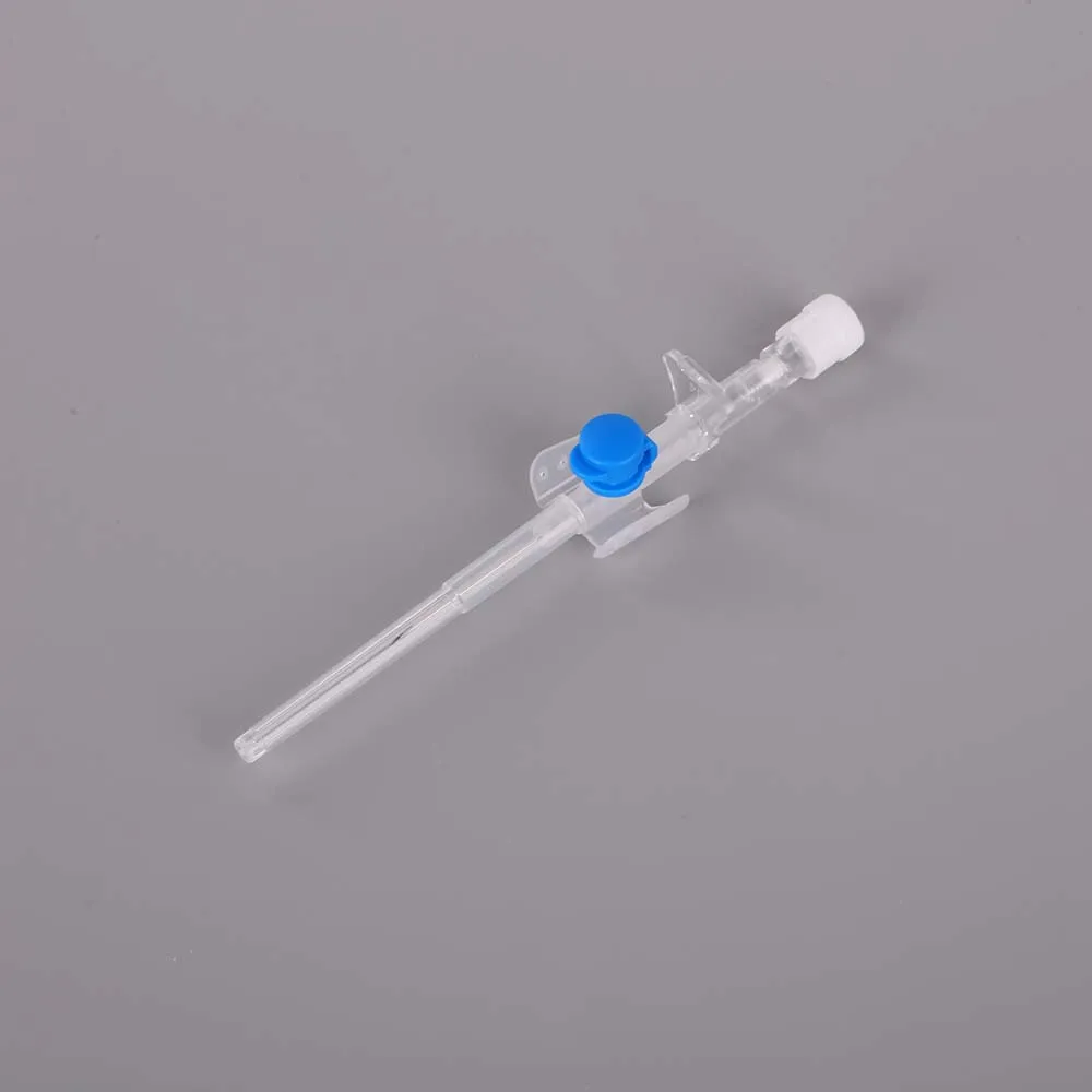 Hospital Consumables All Size Types Of Sterile Safety  Iv Cannula Catheters With Injection Port 18g/20g/22g/24g