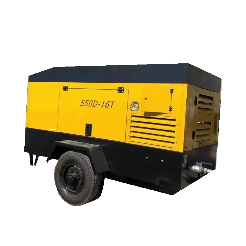 FRSTEC  high quality low price screw type double stage air compressor machine for oilfield mining field
