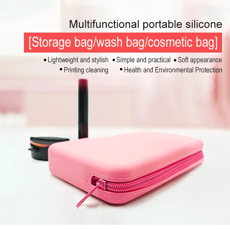 Портативный силиконовый держатель для макияжа