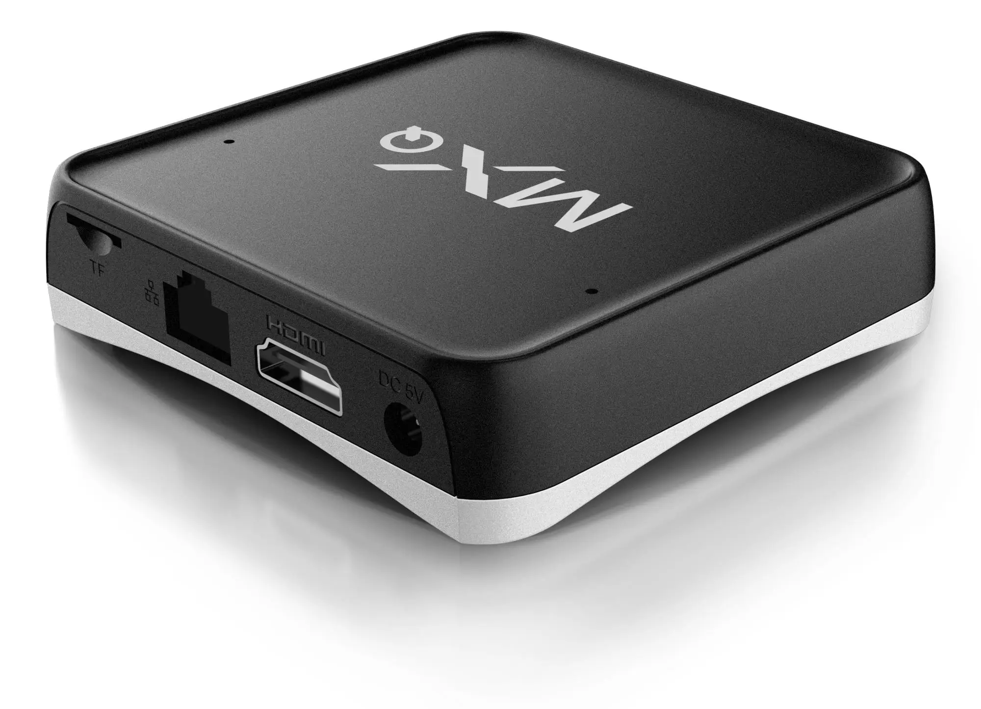 ACEMAX MXQ CUBE S10X AI TV BOX with build in 2W speaker mic remote control google ATV OS dual wifi bt 4K HDR TV BOX 2G 16G