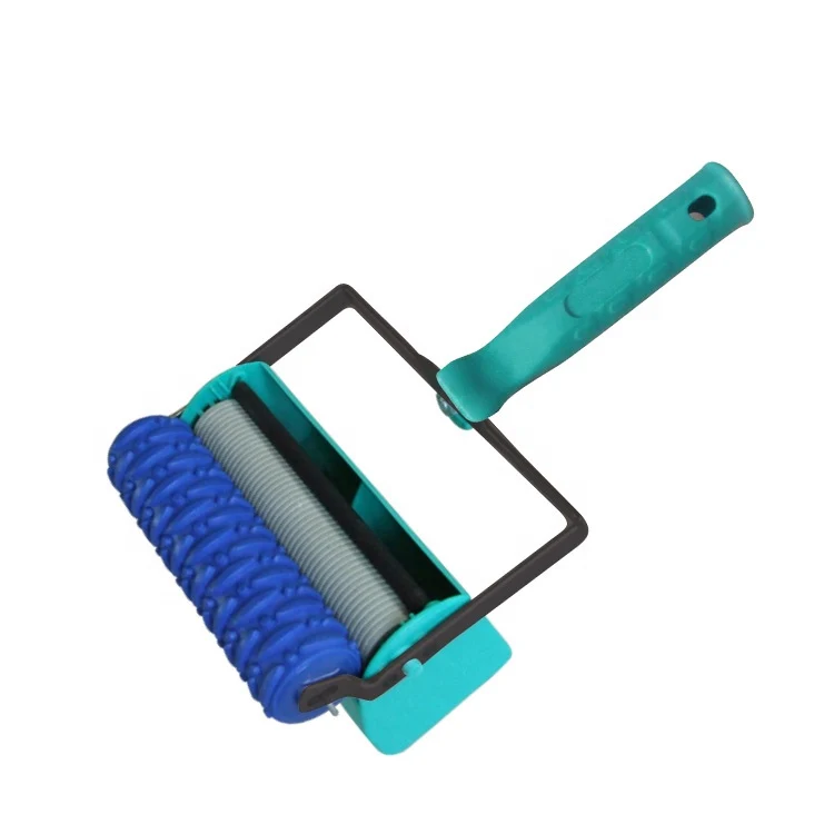 Hot Sale China Factory Guangdong Quality high end Household Wall Painting brush Tool Pro Grade roller paint with flower design