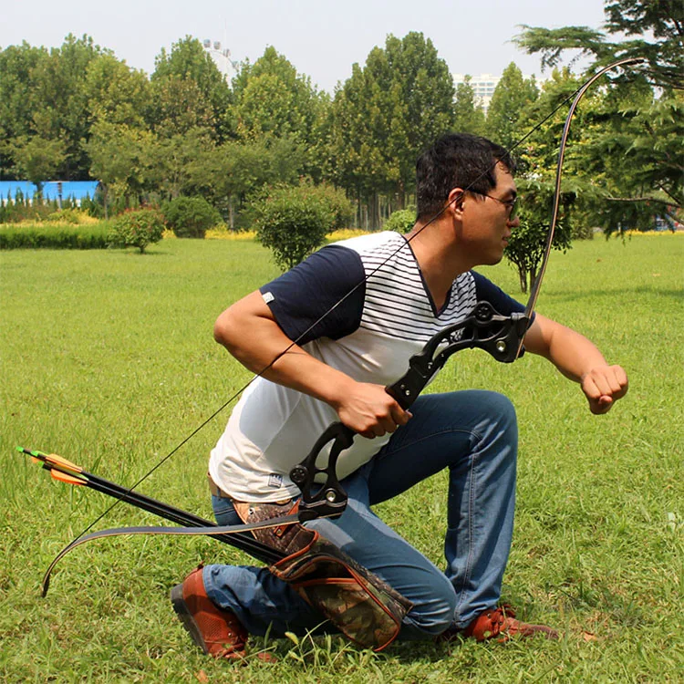 Bow Hunting Outdoor Sports Hunting Shooting Compound Pulley Bow Arrow Sets Recurve Bow Archery