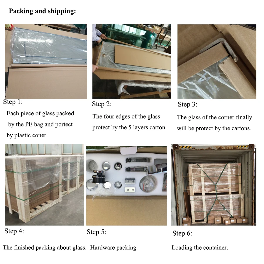 frameless clear laminated toughened glass for commercial or residential sunroom