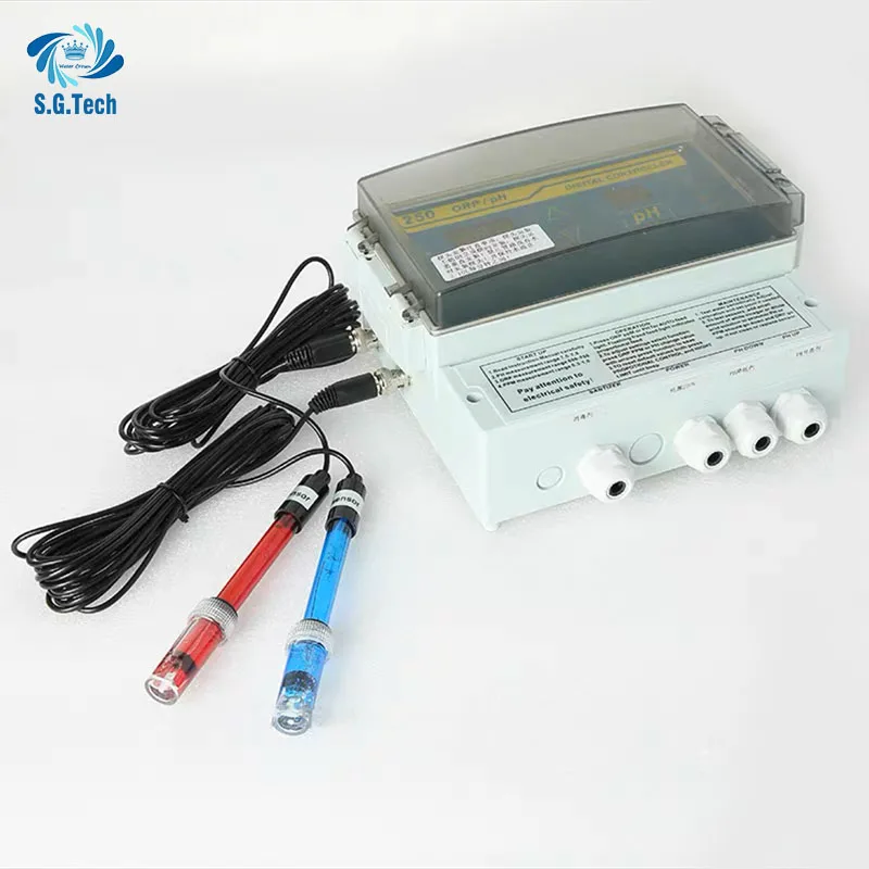 Swimming Pool Spa Pool Accessories Disinfection System Automatically Water Controller ORP PH Water Quality Monitor