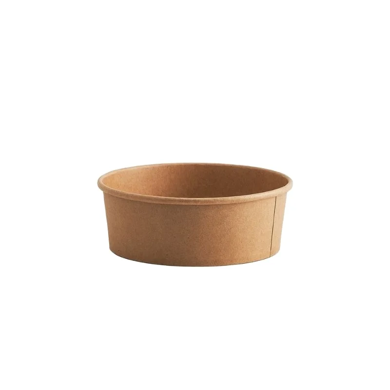 Wholesale Environmental Protection Degradable Disposable  Kraft Paper Bowl