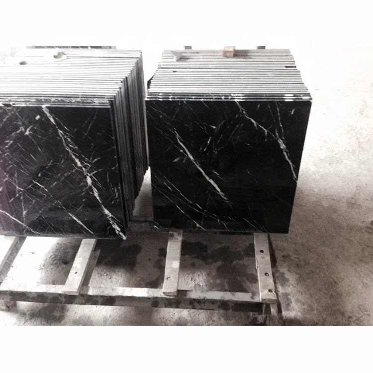 Nero marquina black marble tile 24x24,Chinese Cheap Price Natural Stone Slab black Nero Marquina Marble,Black marquina marble