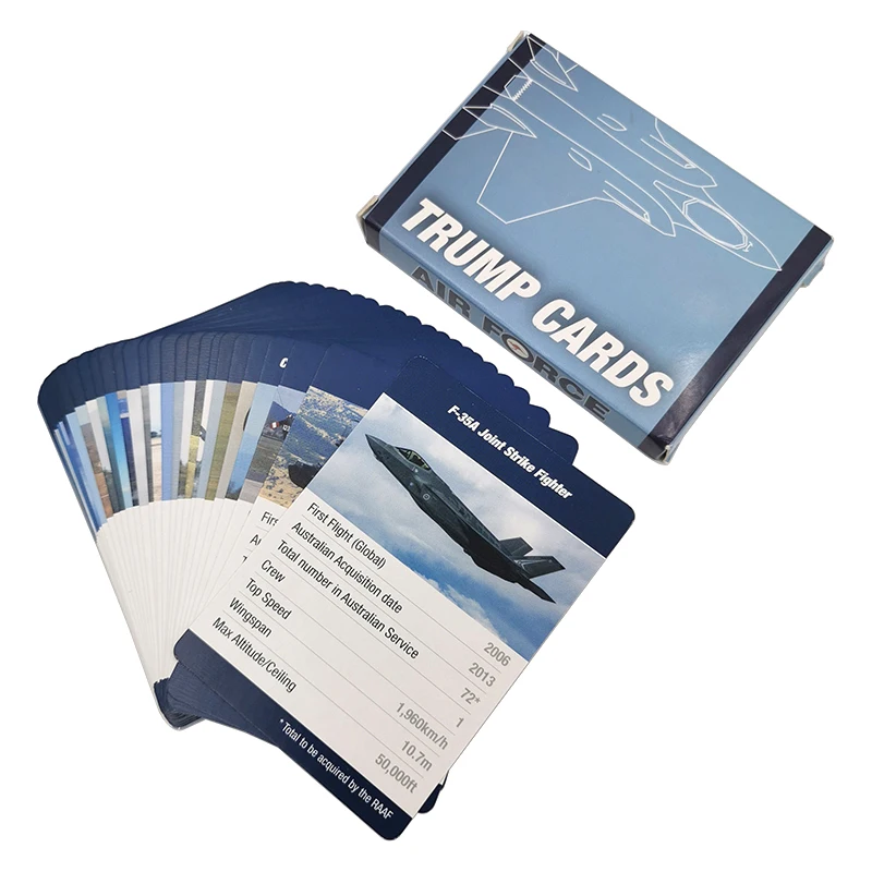 Custom printed playing card matt varnish paper pocket poker photo cards Magic gathering collectable trading card game for kids