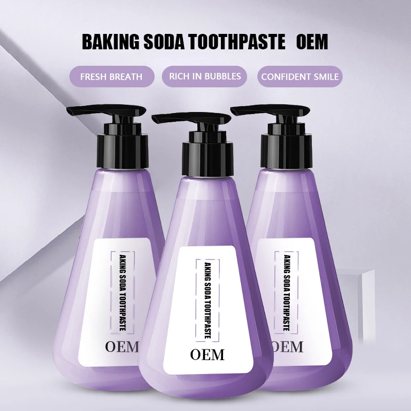 OEM Baking Soda Fresh Breath Adult Children Toothpaste oem Source Factory Custom Processing