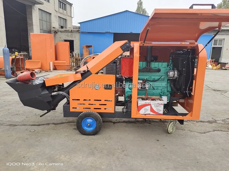 30HP дизельный двигатель бетононасос пульт дистанционного управления для бетононасоса
