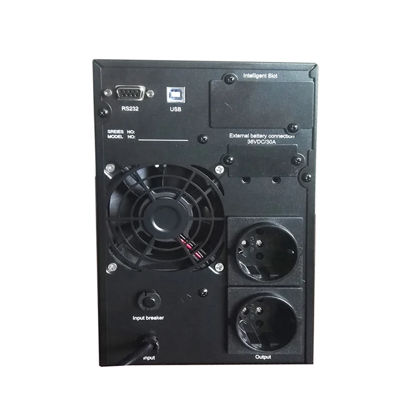 Double Conversion Design 220VAC 1KVA/800W Uninterruptible Power Supply 1000va