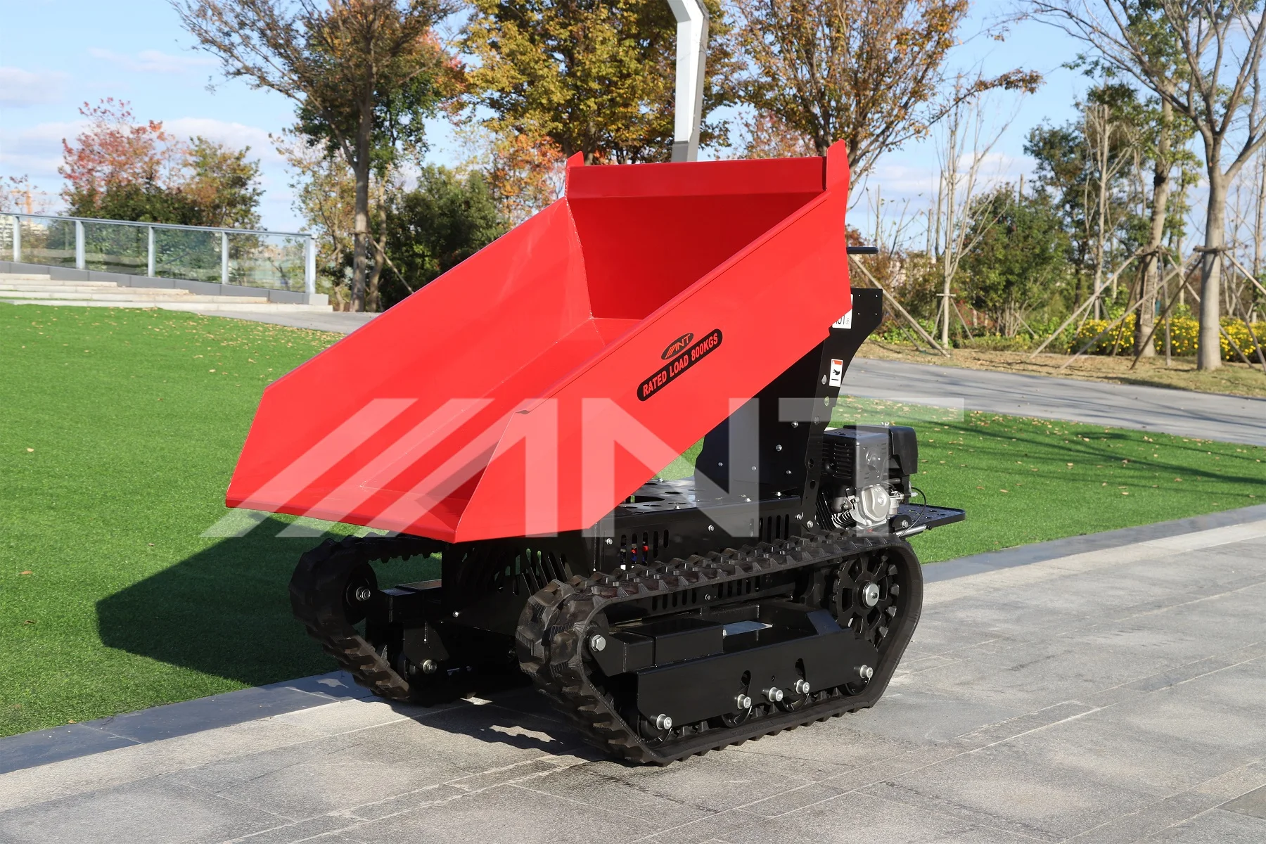 ANT  Tracked Dumper Truck Farm Dumper BY800M Hydraulic Mini Dumper