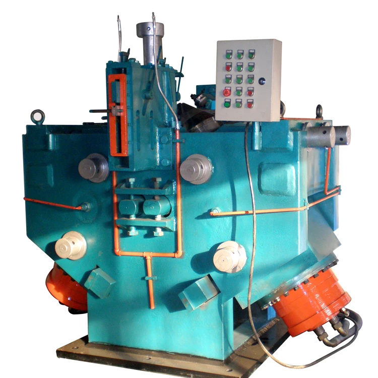 High efficiency Screw flight cold rolling machine helical blade making machine