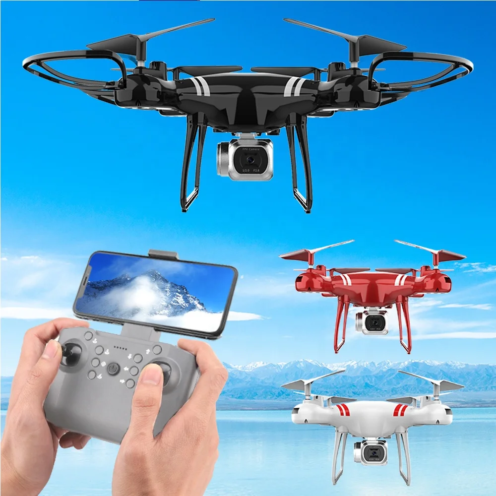 KY101 UAV double 4K aerial camera wifi image transmission fixed height four axis aircraft remote control aircraft toy