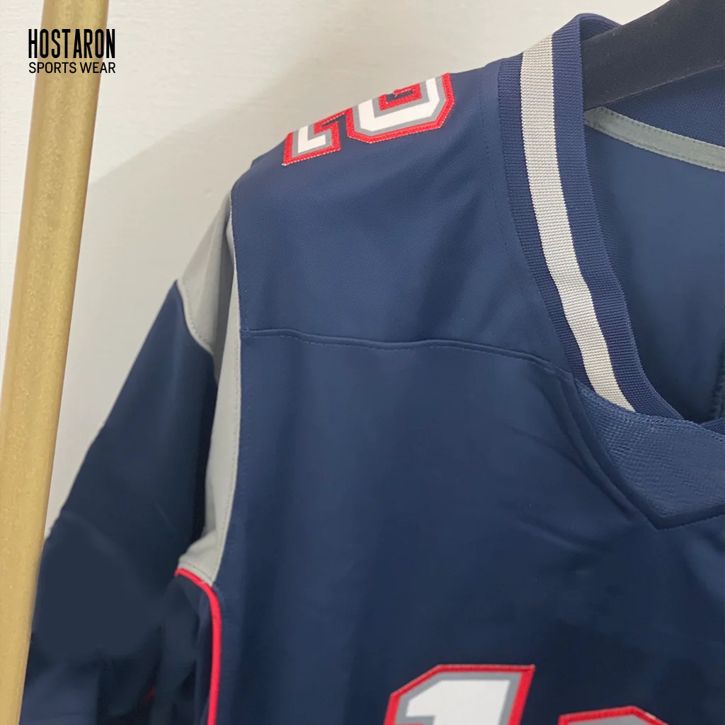 HOSTARON Custom Blank Package Deal Quarterback Training Flag 7 on 7 Sublimated Compression Set Jerseys 7v7 Football Uniform