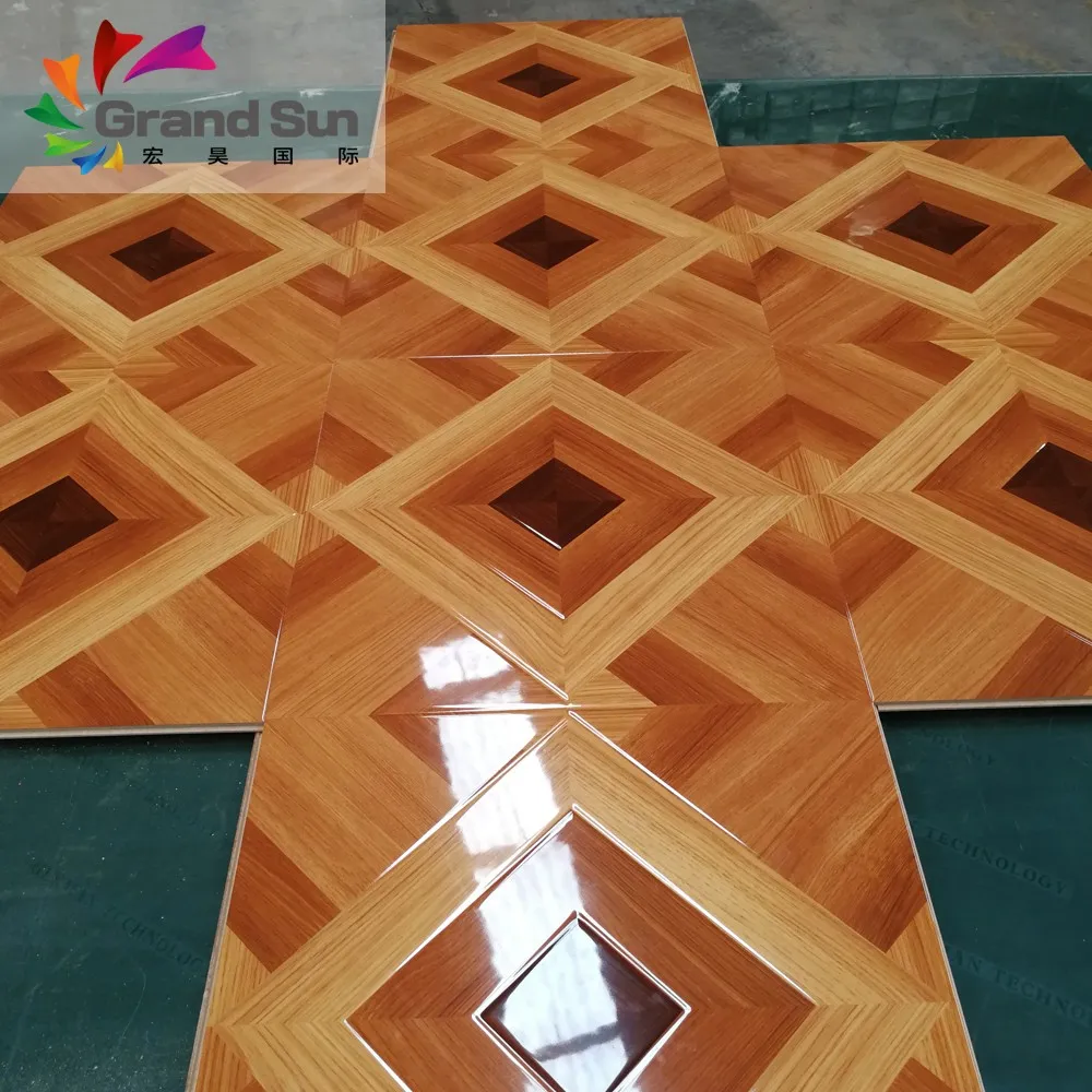 High quality 8mm 12mm MDF HDF Laminate Flooring AC3 Wear layer Wood Laminate Flooring for Canada