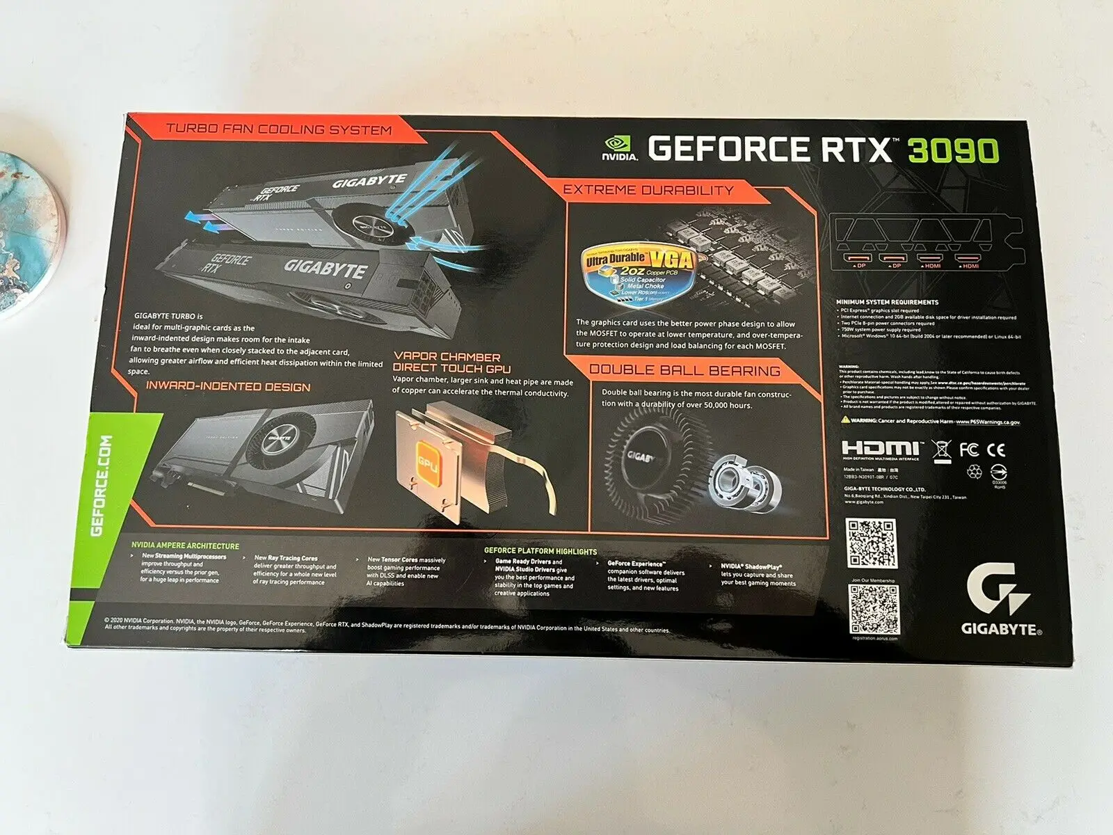 GET IT NOW 5 GET 3  BRAND NEW GIGABYTE NVIDIA GeForce RTX 3090 GAMING OC 24GB GDDR6X Graphics Card