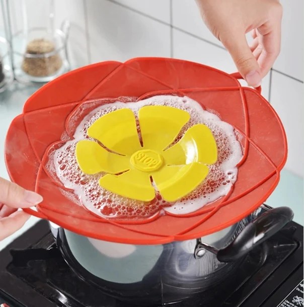 2024 силиконовая крышка для кипячения под заказ силиконовые крышки защиты от разливов без BPA