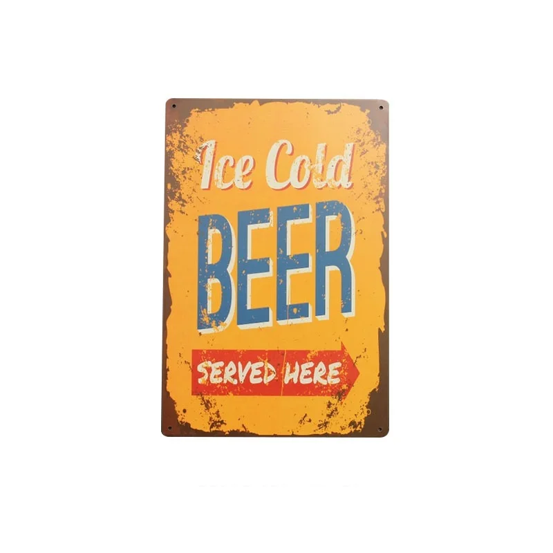 Высокое качество 20x30 см Ретро знаки олова металла олова для клуба отделки стен