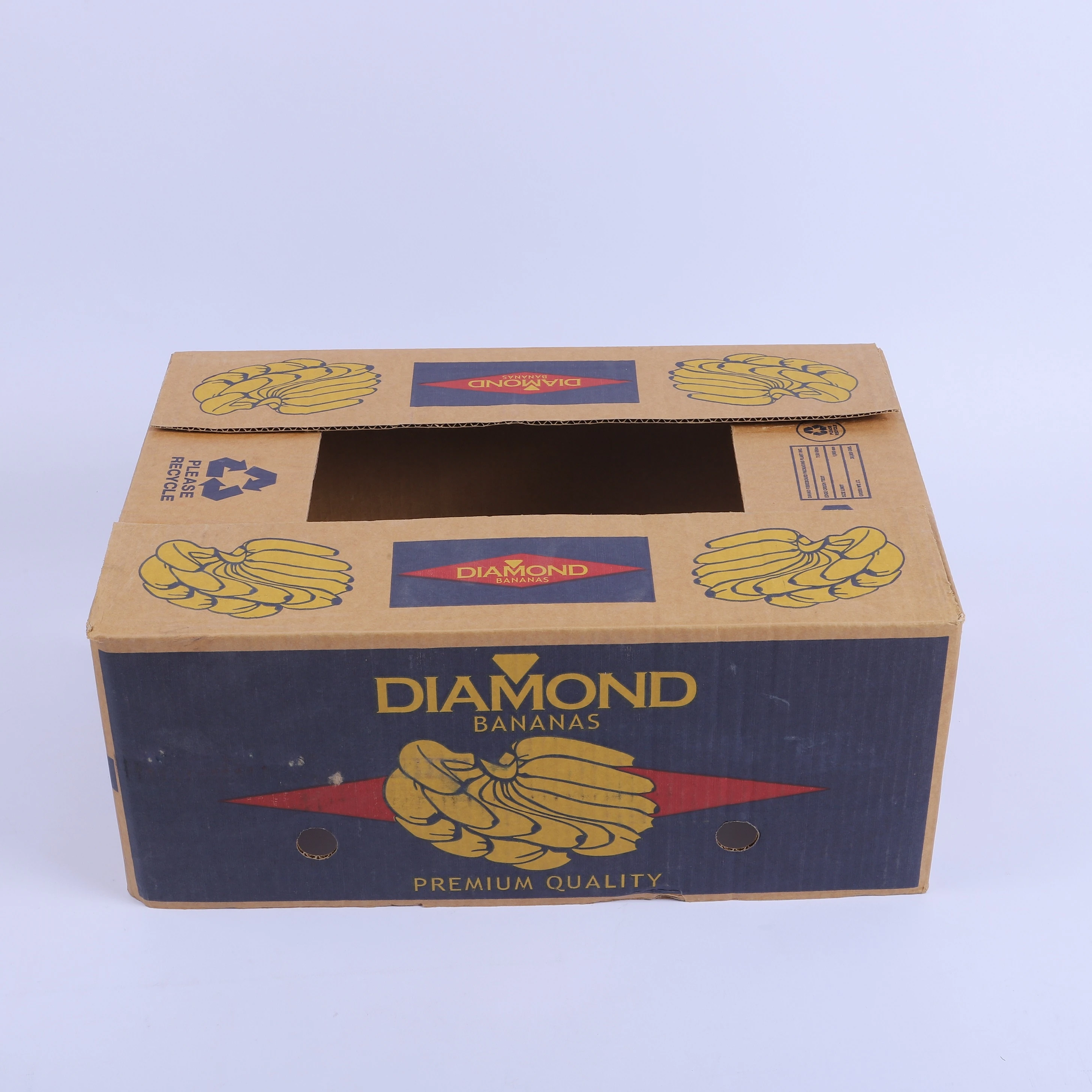 banana packaging box corrugated recyclable box factory