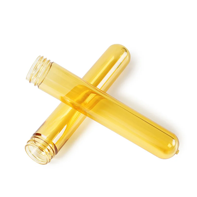 Косметическая бутылка эмбрион 80 г пластиковая ПЭТ ПЭТ-преформ маленького размера круглой формы с диаметром 32 мм шеи косметическая преформ