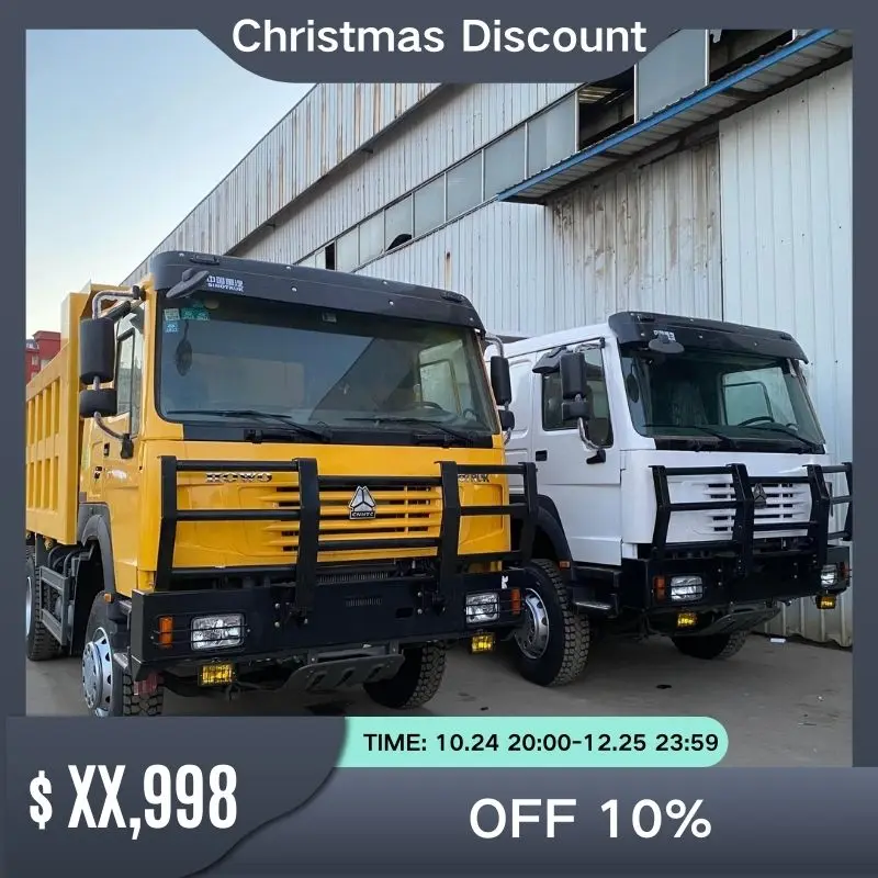 Second Hand Heavy Duty Truck Sinotruk HOWO 371HP 6X4 8X4 Tipper Truck Used Dump Trucks for Sale