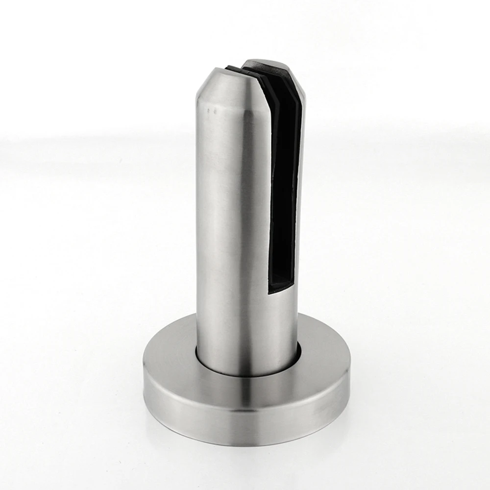 Frameless Swimming Pool Fence Stair Railing Handrail Post  Balustrade Accessories Stainless Steel Glass Spigot for Sales