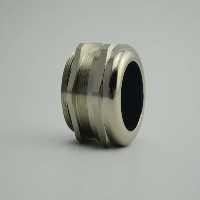 IP68 Waterproof Nickel Plated Brass M20 Metal Cable Gland