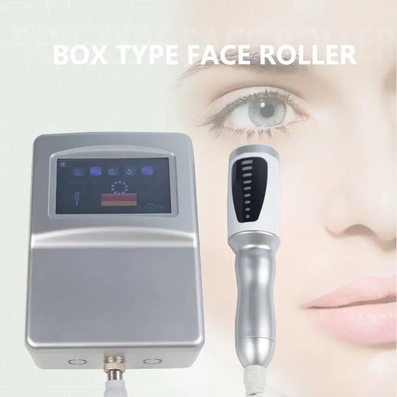 New Mini Face Lift Massager Roller Slimming Machine Micro-vibration rotating inner Facial Skin Fat Cellulite Reduction Device