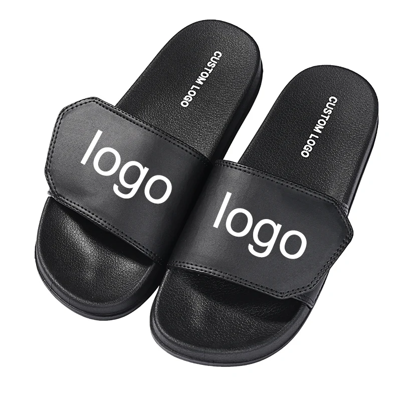 Custom Logo Slide Letter Pvc Slippers Newest New Designer Fashion Slides Top Quality Men Slides Slipper Manufacturer