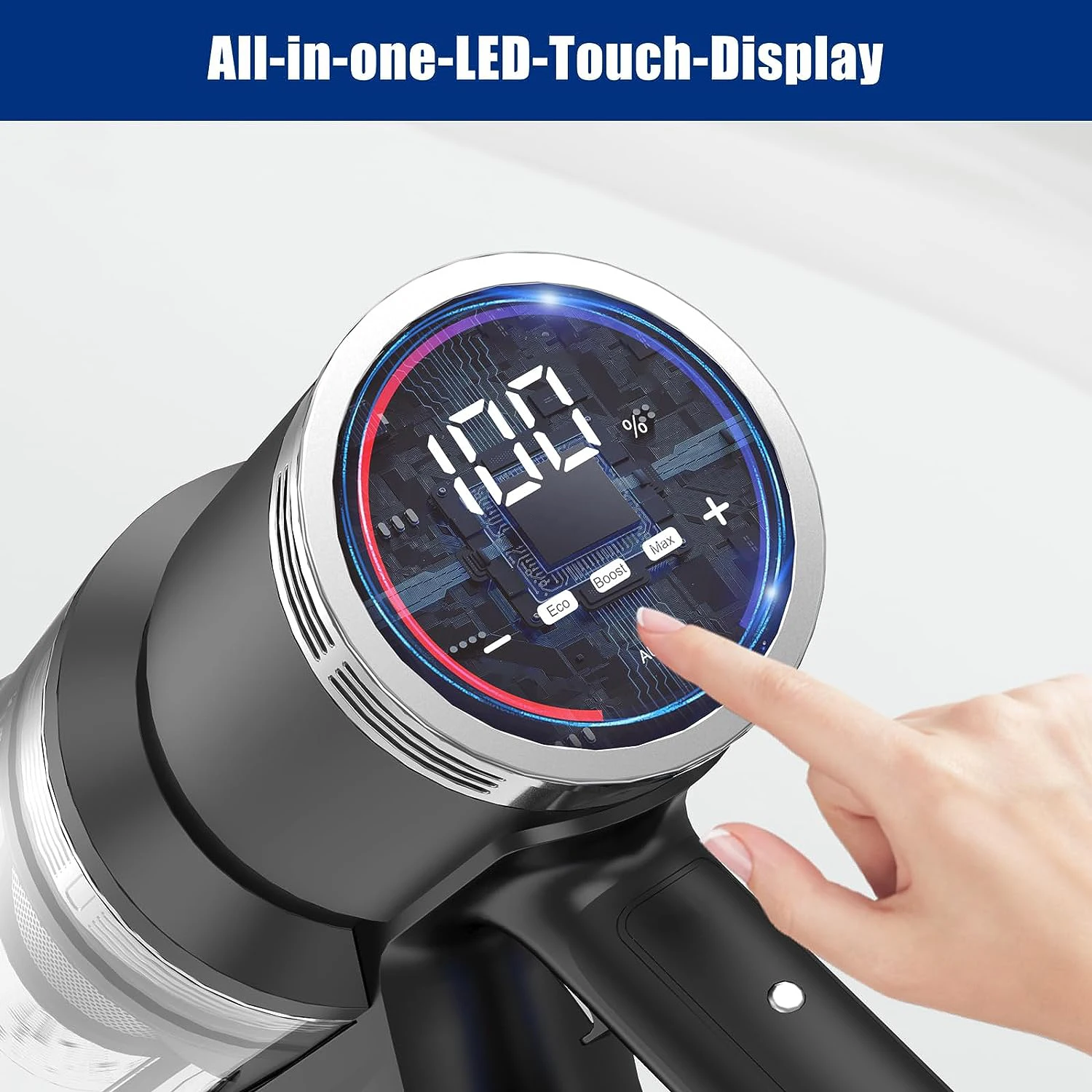 Factory Oem Rechargeable Portable Wireless Home Use Hand-held Cordless Intelligent Brushless Vacuum Cleaner