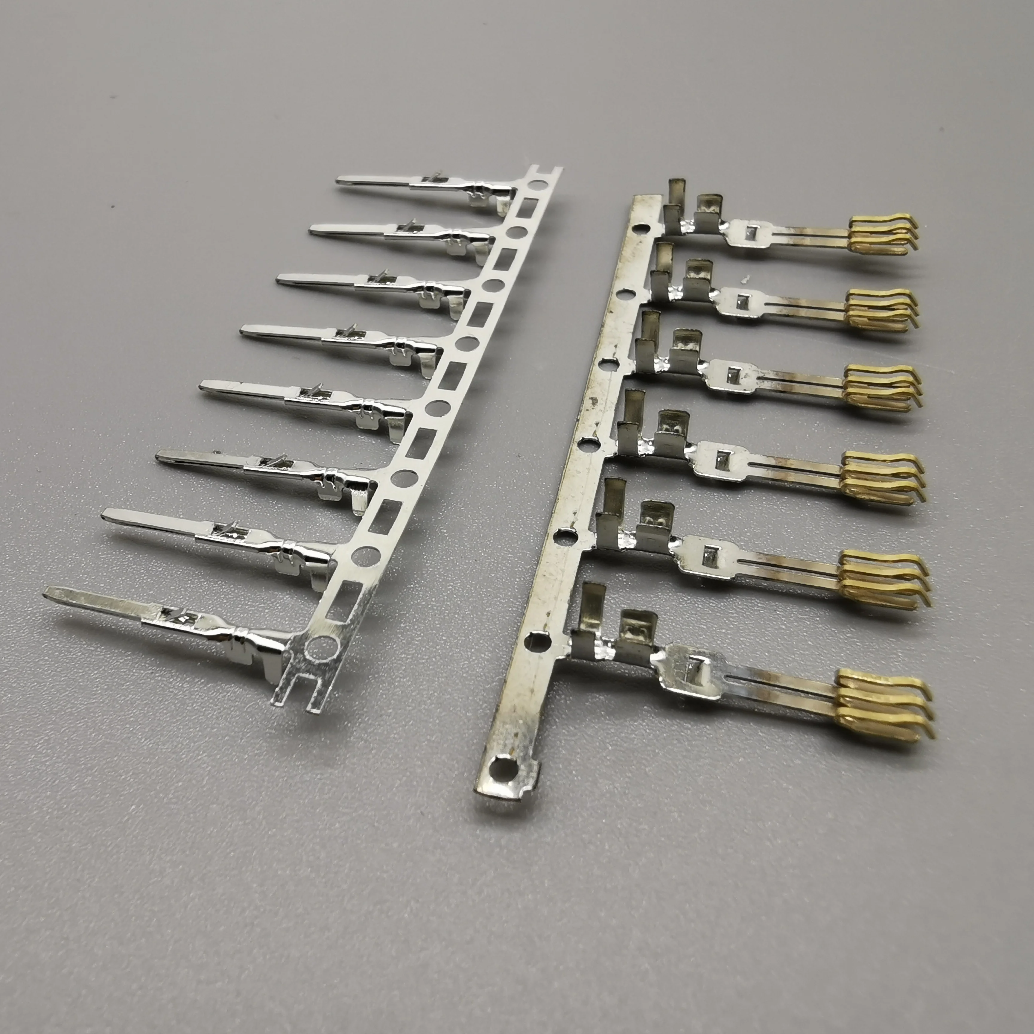 Precision Stamping Brass Crimp Connector Female Electrical Splice Terminal