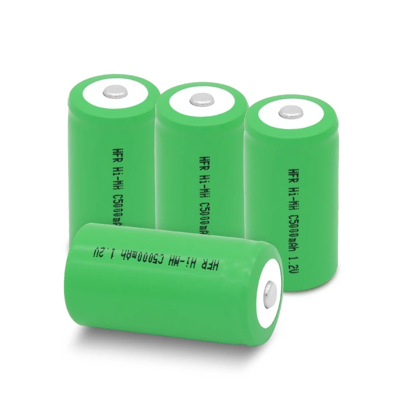 
OME wholesale Type C Ni-MH 5000mAh 1.2V Low self-discharge rate Nimh Rechargeable Battery 