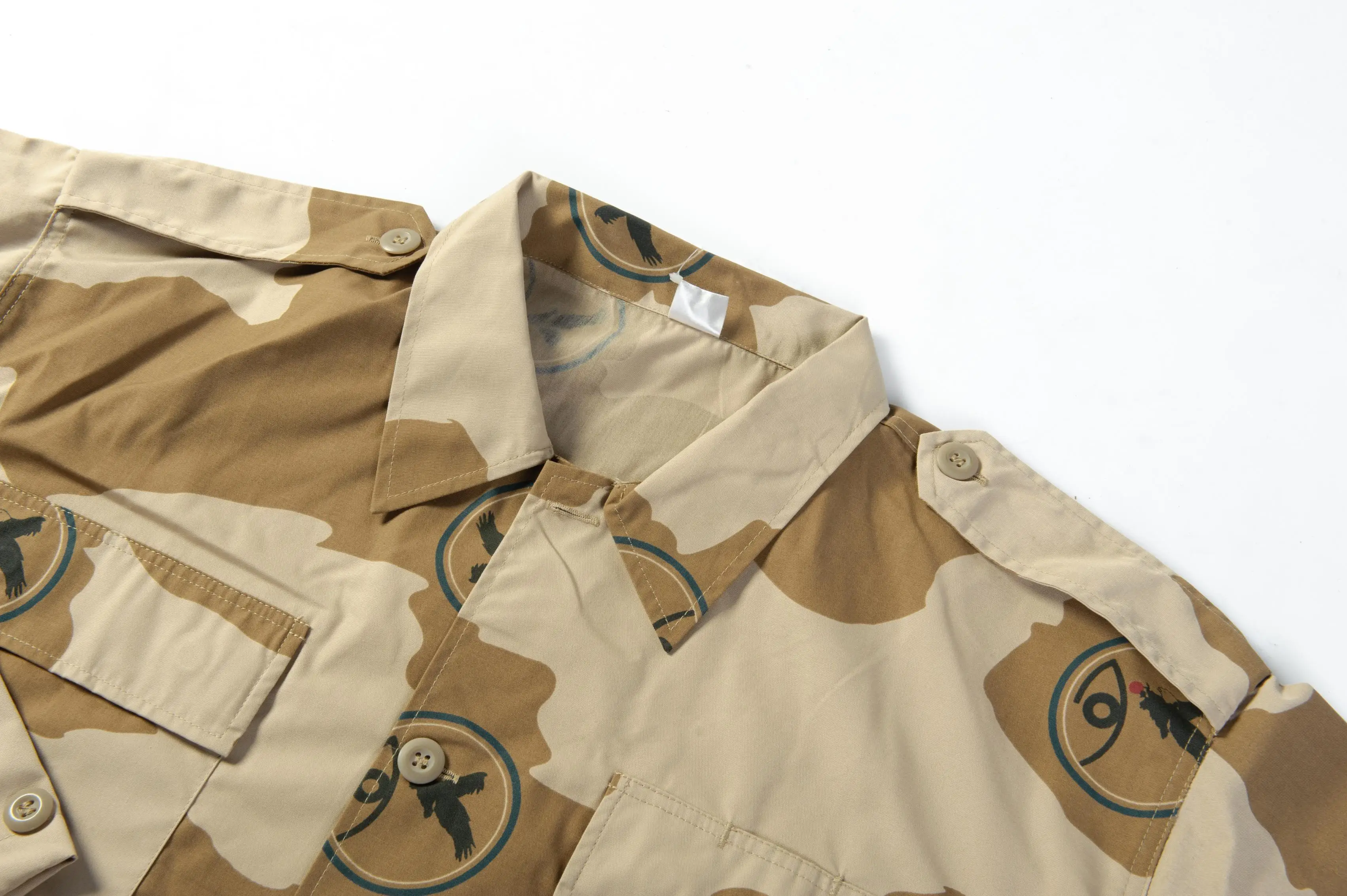 High quality uniform polyester cotton pattern customized anti tearing fabric