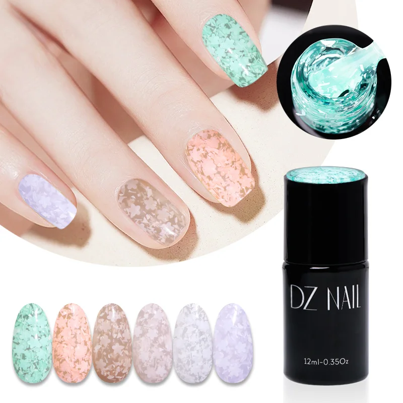 DZ Nail Wholesale new color enamel gel polish nails polish colour uv gel