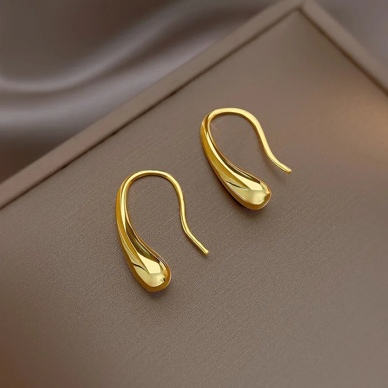Customized Wholesale brand Jewelry 15mm 13mm Shell Clover Earrings Stainless Steel Earring Studs woman