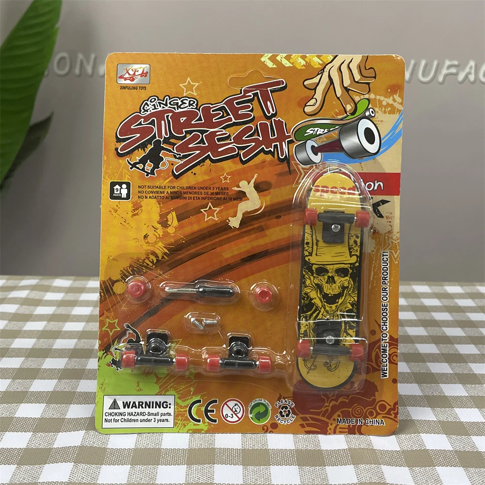 Manufacturer Promotion Playing Fingerboard Tech Deck Skate Board Truck Small Finger Skateboard Toy
