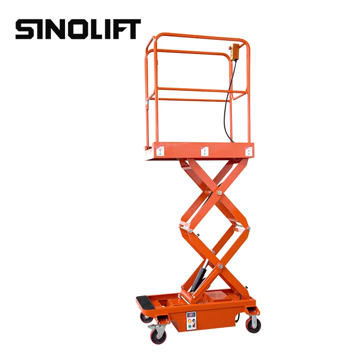 Sinolift SJY Mini Electric Lifting Platform for Moving and Electric Lifting